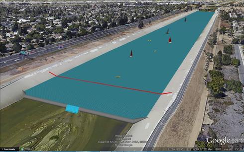 LA river water storage potential study